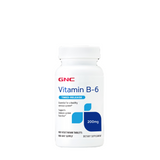 GNC Vitamin B-6 Time Release 200 mg - welzo