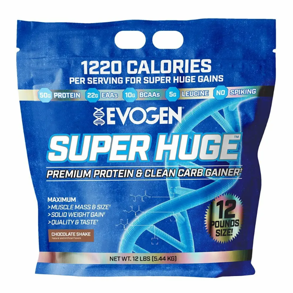 Evogen Nutrition Super Huge Chocolate Shake, 12 LB - Evogen Nutrition