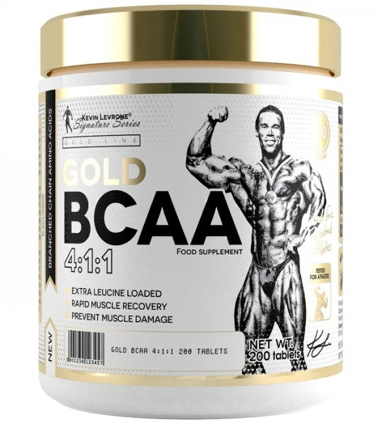 Kevin Levrone Gold BCAA 4:1:1 Tablets, 200 Tablets - Kevin Levrone