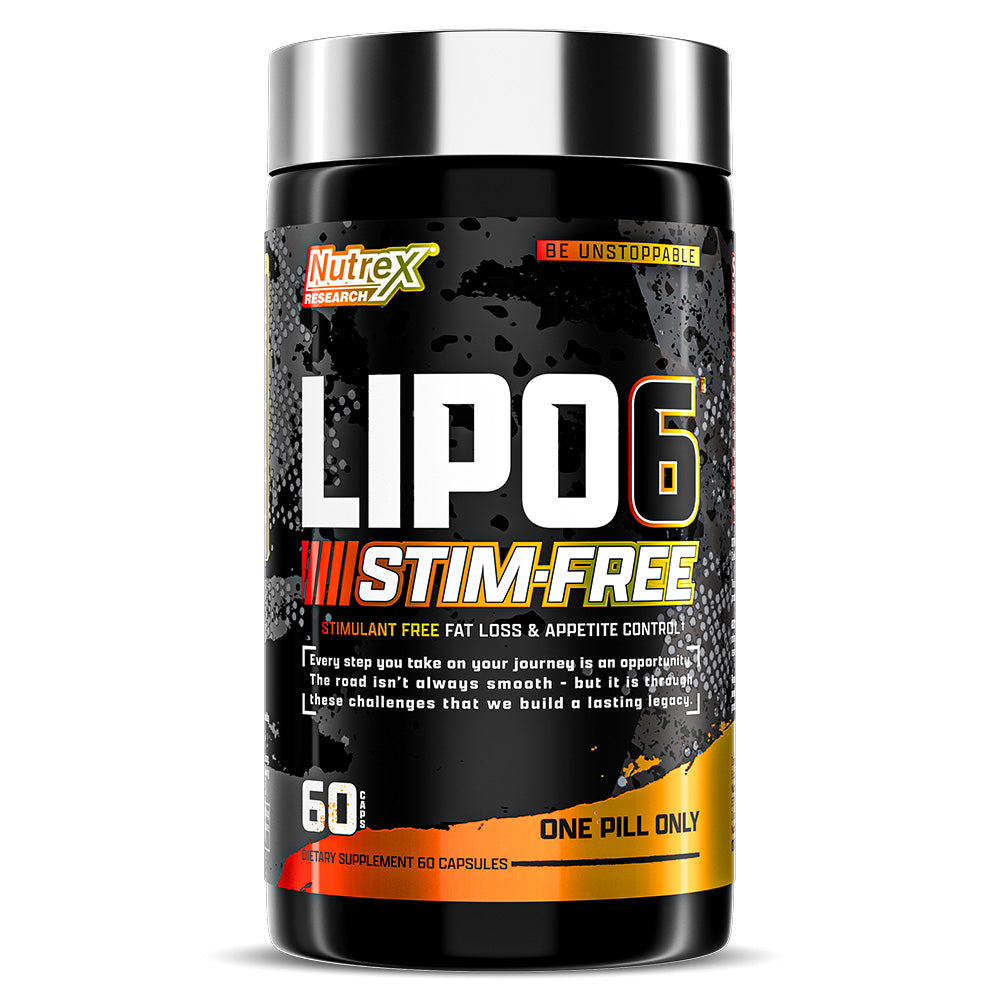 Nutrex Lipo 6 Black Stim Free, 60 Capsules - Nutrex Research