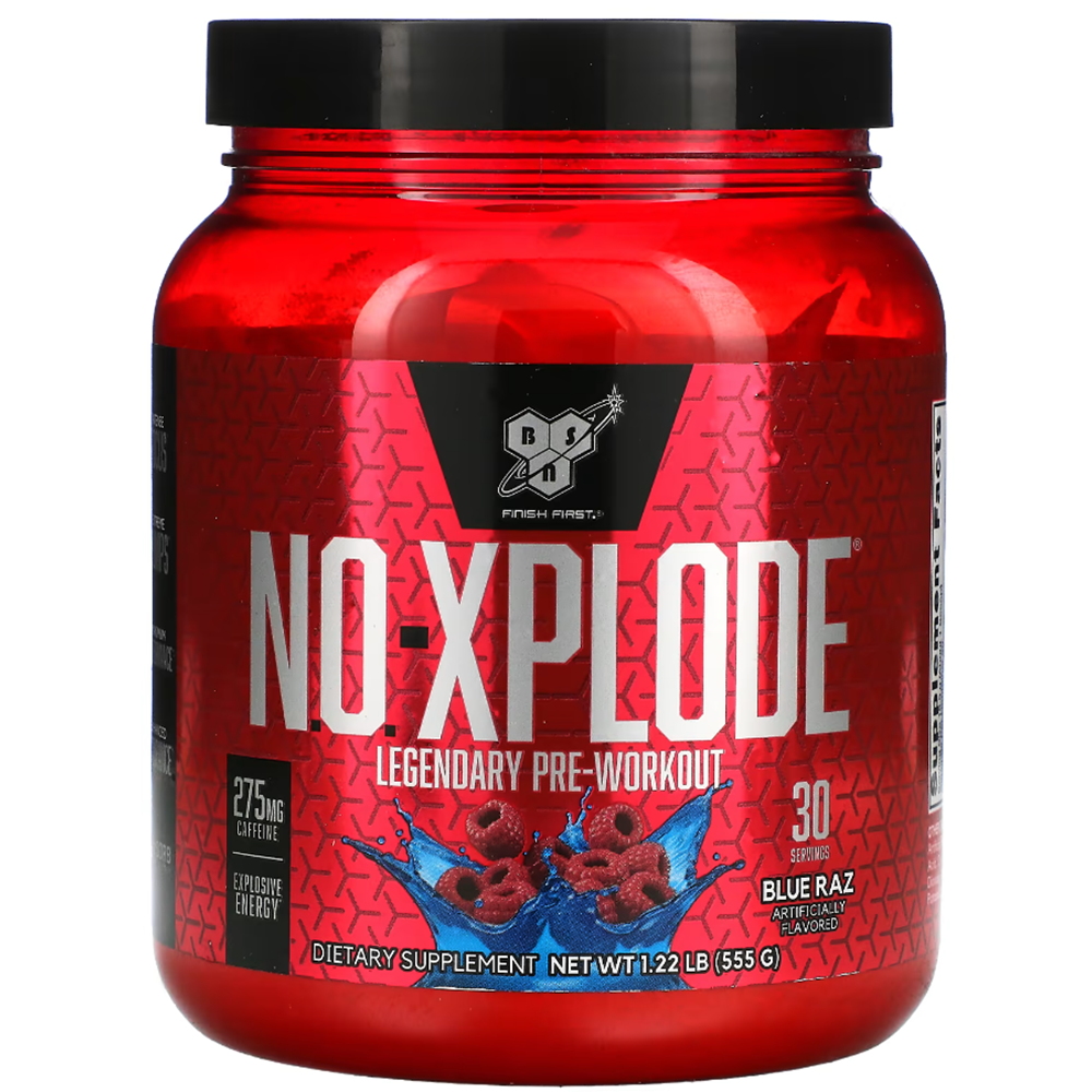 BSN NO-Xplode, 30, Blue Raspberry - BSN