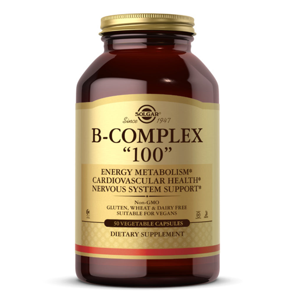 Solgar B-Complex 100, 50 Tablets - Solgar