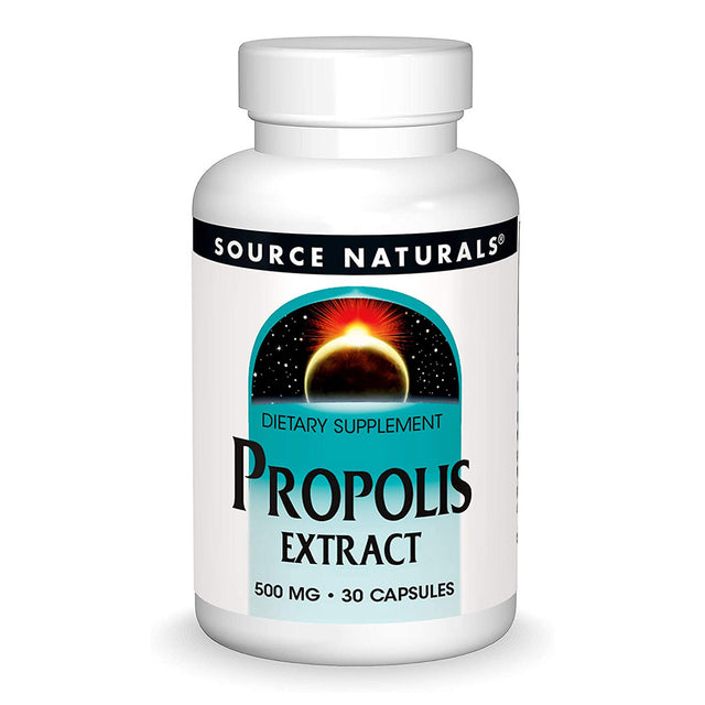 Source Naturals Propolis Extract, 500 mg, 30 Capsules - Source Naturals