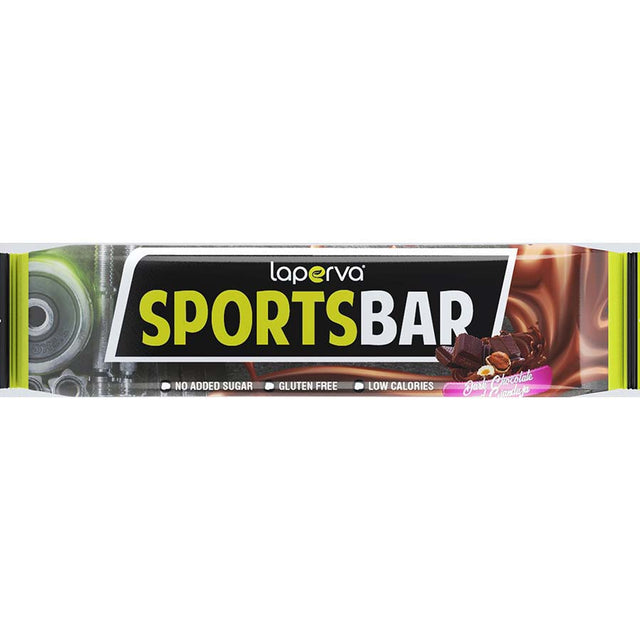 Laperva Sports Bar, Dark Chocolate and Gianduja, 42 Gm, 1 Bar - Laperva