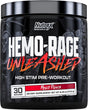 Nutrex Research Hemo-Rage Unleashed, Fruit Punch, 30 - Nutrex Research