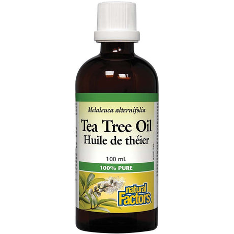 Tea Tree Oil, Natural Factors, 100 ML - Natural Factors