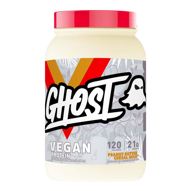 GHOST® VEGAN PROTEIN [(PEANUT BUTTER CEREAL MILK 2 LB)]