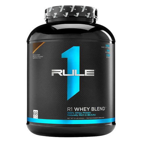 R1 Whey Blend, Chocolate Peanut Butter, 5 LB - Rule 1