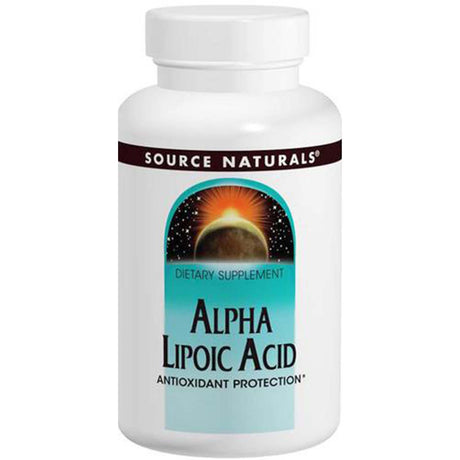 Source Naturals, 60 Tablets, Alpha Lipoic Acid, 100 mg - Source Naturals