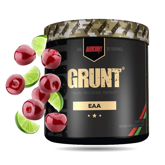 Redcon1 Grunt EAA, Cherry Lime, 30 Servings - Redcon1