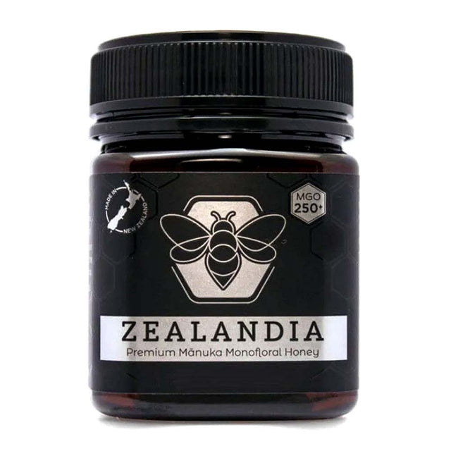 Zealandia Manuka Honey, 250+ MGO, 500 Gm - Zealandia Manuka