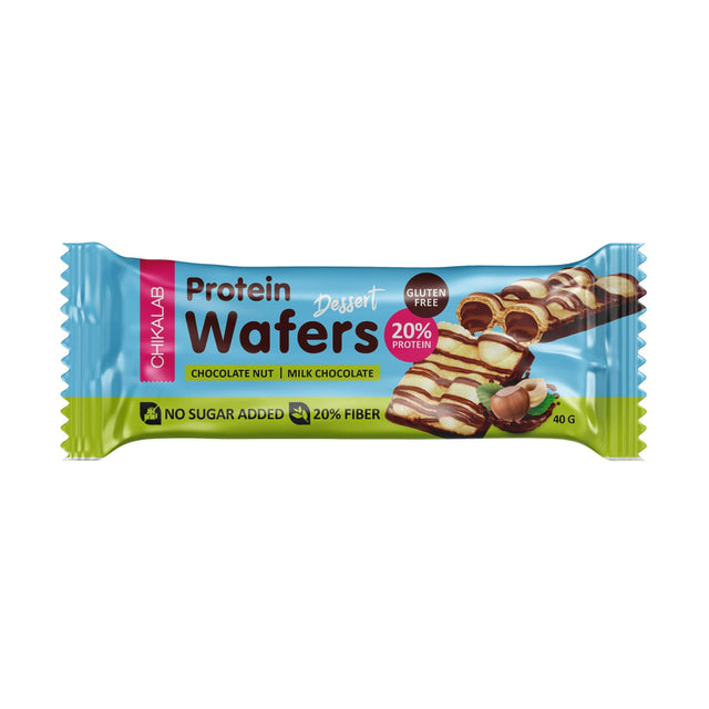 Chikalab Protein Wafer, 1 Bar, Chocolate Dessert - CHIKALAB