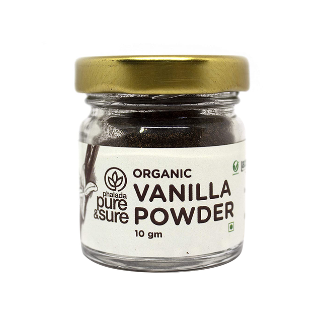 Sure & Pure Organic Vanilla Powder, 10 Gm - Pure & Sure