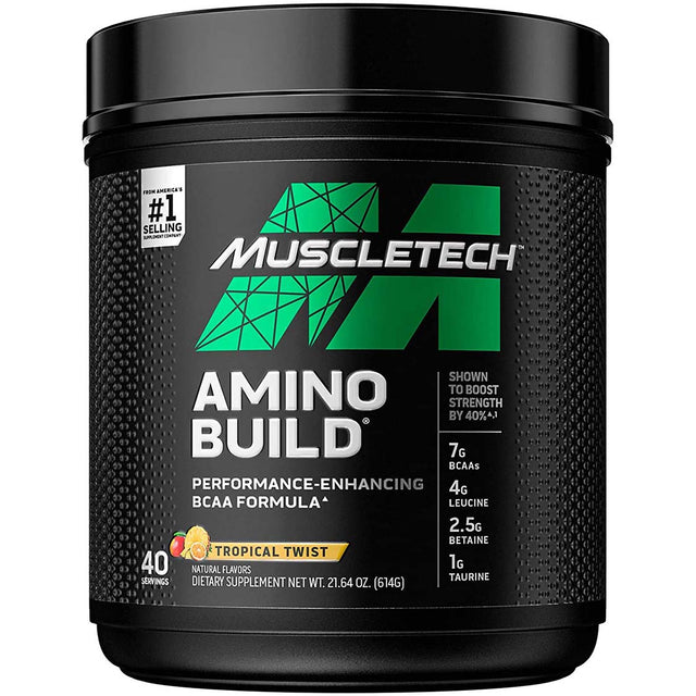 Muscletech Amino Build, Tropical Twist, 40 - Muscletech