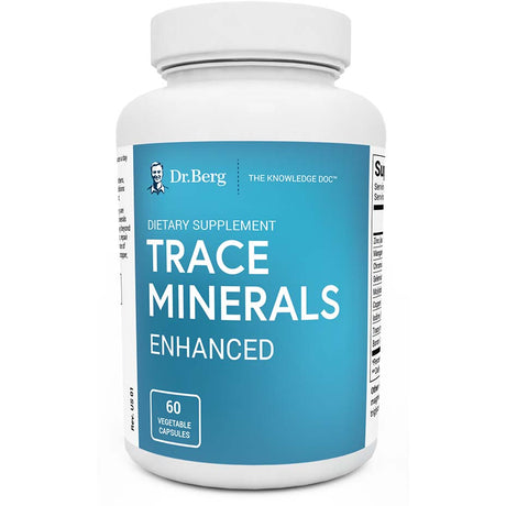 Dr. Berg Enhanced Trace Minerals, 60 Capsules - Dr. Berg’s