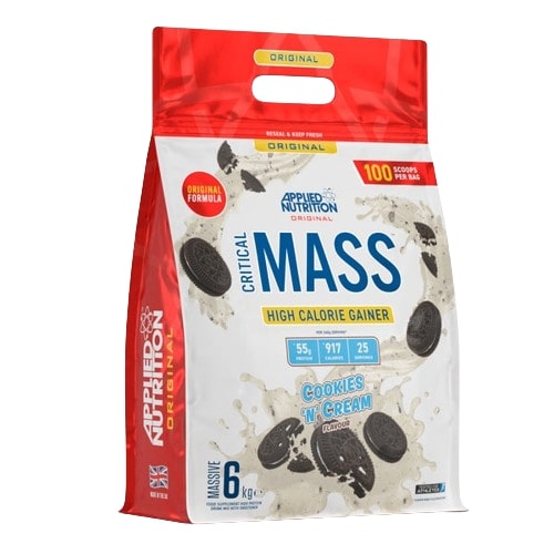 Original Formula Applied Nutrition Critical Mass, Cookies and Cream, 6 Kg - Applied Nutrition