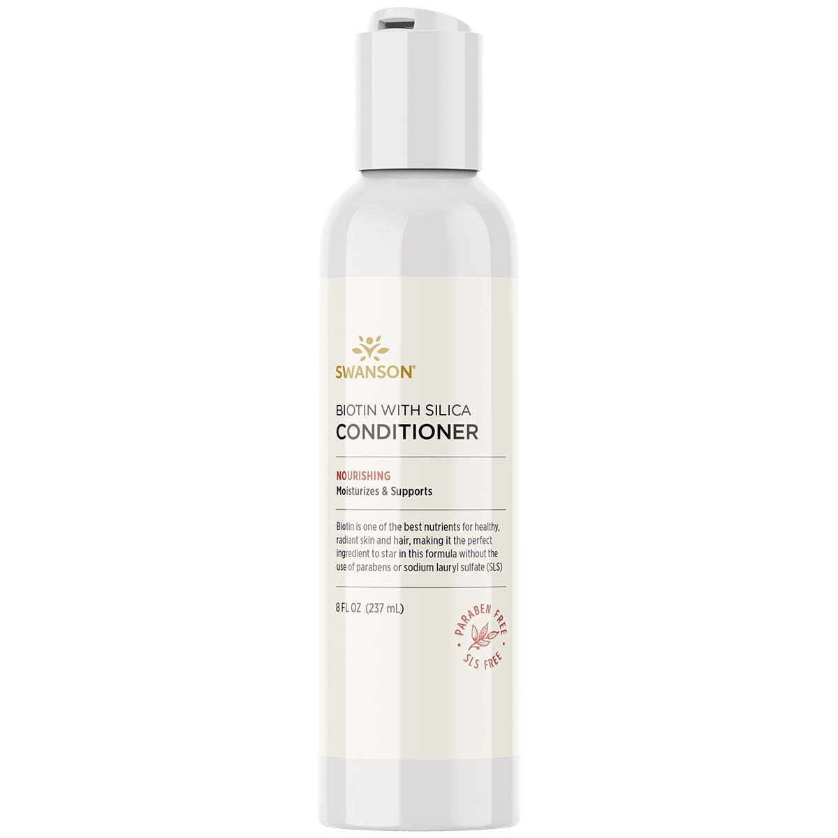 Swanson Conditioner with Biotin and Silica, 237 ml - Swanson