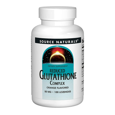 Reduced Glutathione, 50 mg, 100 Tablets - Source Naturals - Source Naturals