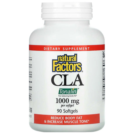 Tonalin CLA, 1000 mg, 90 Softgels - Natural Factors - Natural Factors