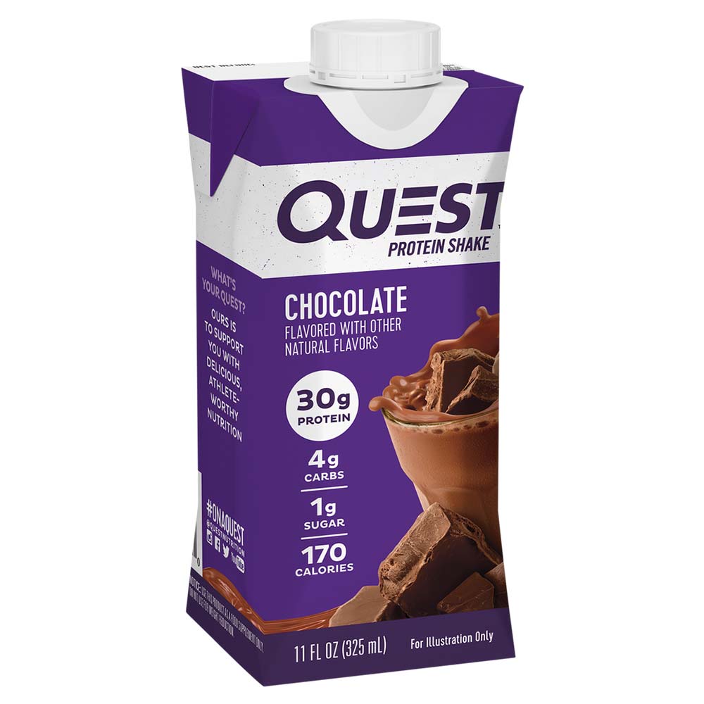 Quest Nutrition Chocolate Protein Shake, 325 ML - Quest Nutrition