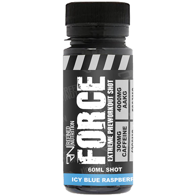 Refined Nutrition Force, 1 Shot, Icy Blue Raspberry - Refined Nutrition