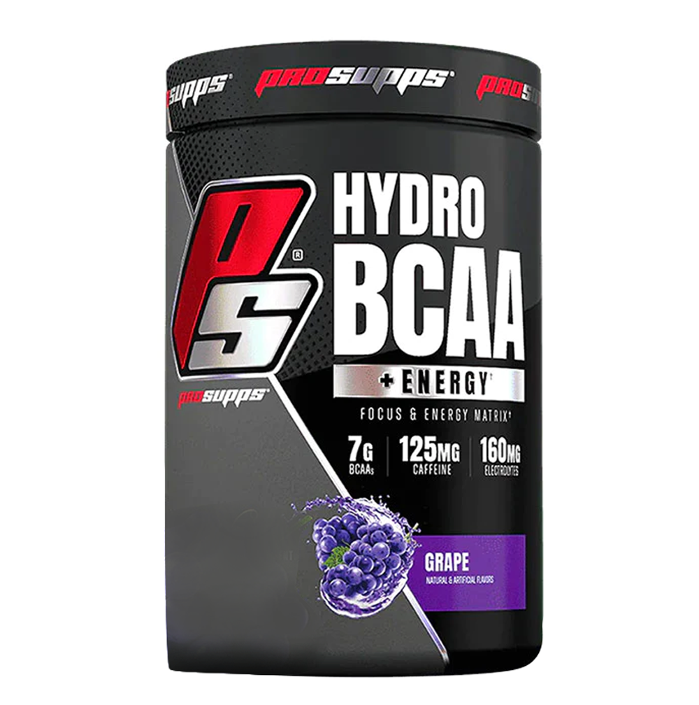 Pro Supps Hydro BCAA + Energy, Grape, 35 - Pro Supps