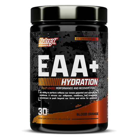 Nutrex EAA+ Hydration, Blood Orange, Refuel Build, 30 - Nutrex Research