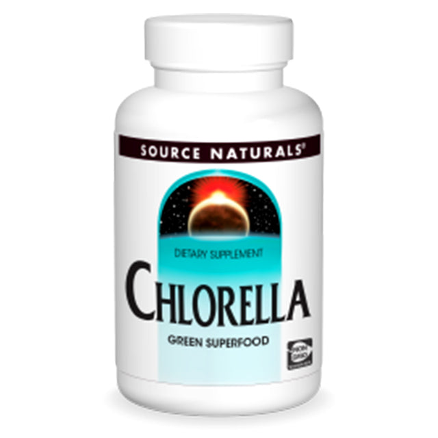 Chlorella, 500 mg, 100 Tablets, Source Naturals - Source Naturals