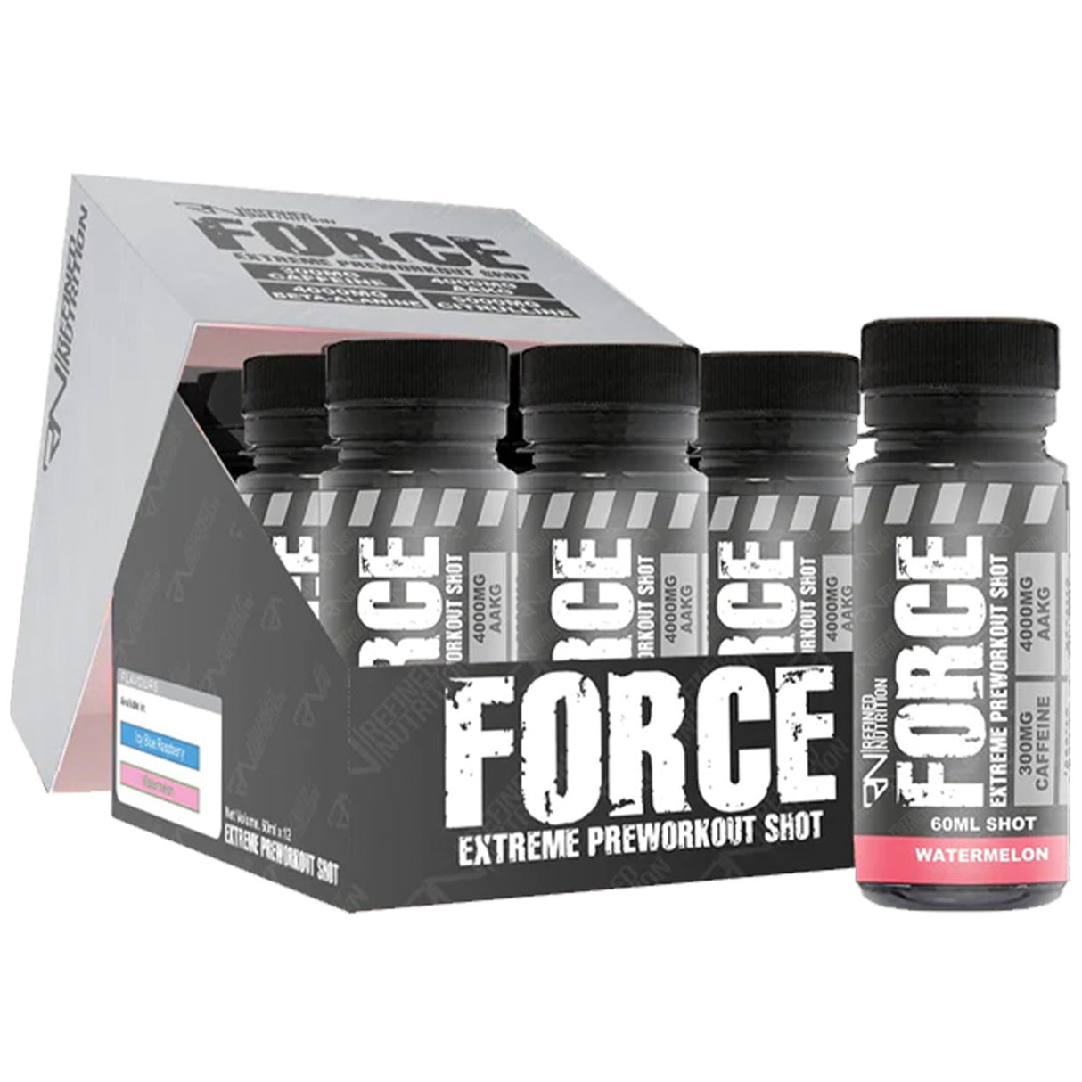 Refined Nutrition Force, Box of 12 Watermelon Shots - Refined Nutrition