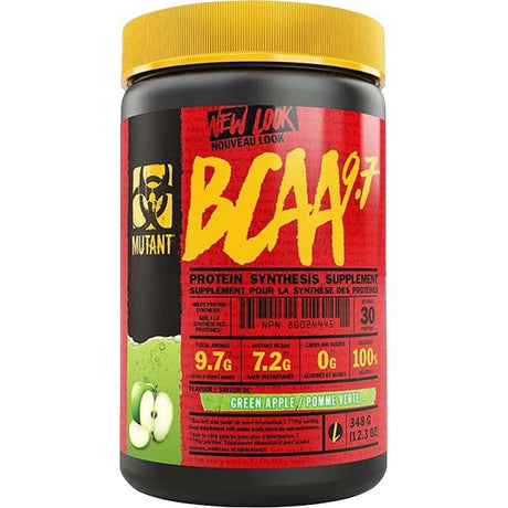 New Look Mutant BCAA, Green Apple, 30 gm - Mutant