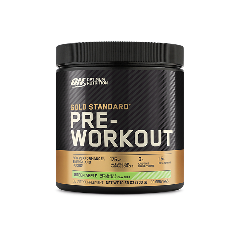 Gold Standard Pre-Workout, Green Apple, 300 Gm - Optimum Nutrition - Optimum Nutrition