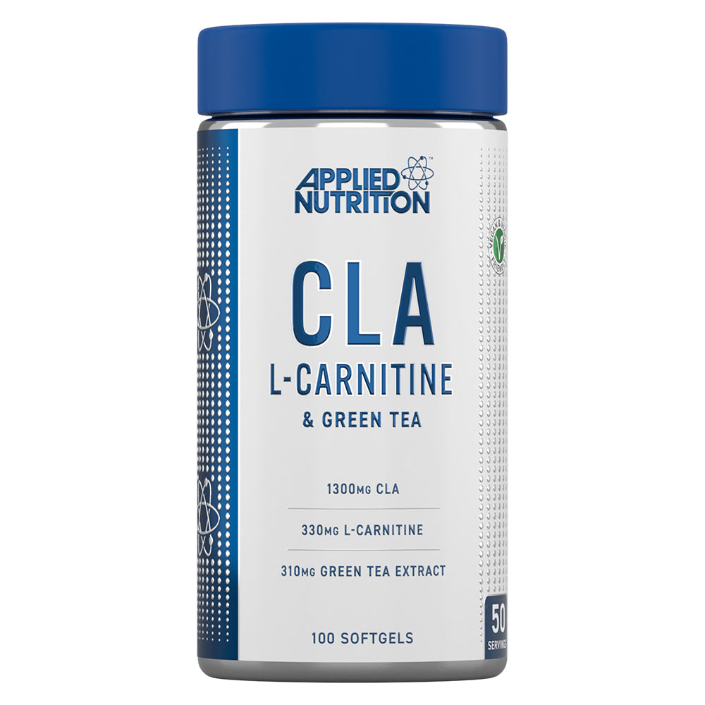 CLA L-Carnitine and Green Tea Applied Nutrition, 100 Softgels - Applied Nutrition