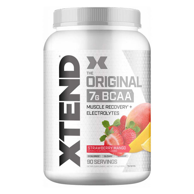 Xtend Original BCAA, Strawberry Mango, 90 - Xtend