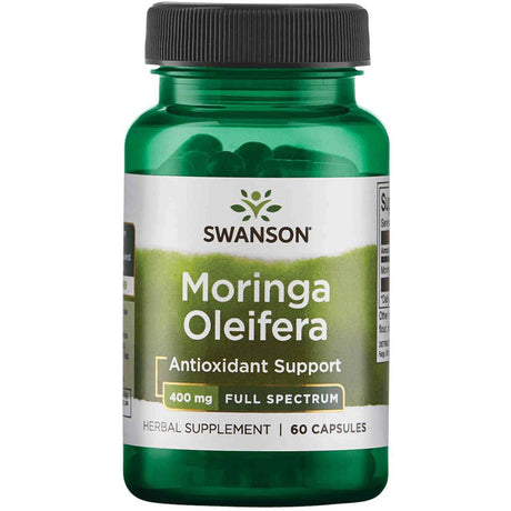 Full Spectrum Moringa Oleifera, 400 mg, 60 Capsules - Swanson - Swanson