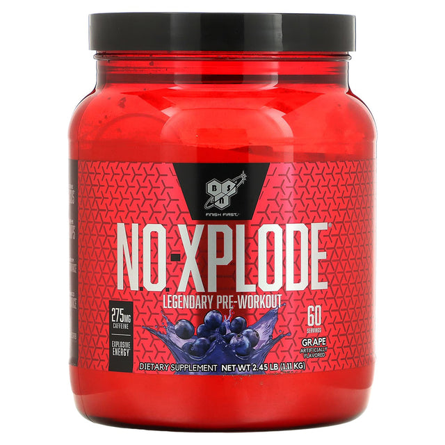 BSN NO-Xplode, Grape, 60 Servings - BSN