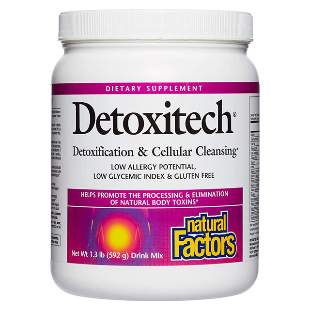 Detoxitech Natural Factors, 592 Gm - Natural Factors