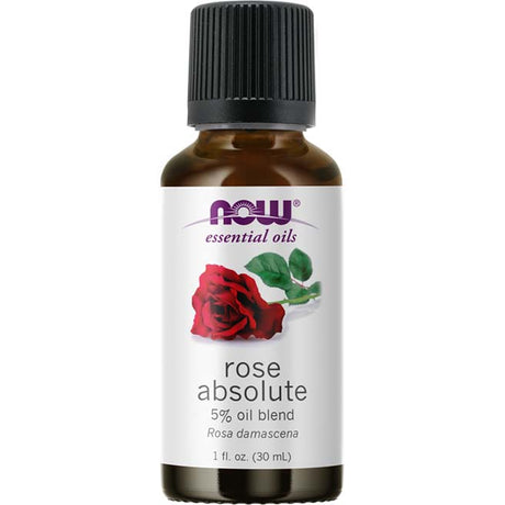 Now Rose Absolute Oil Blend, 5% 30 Ml - Now