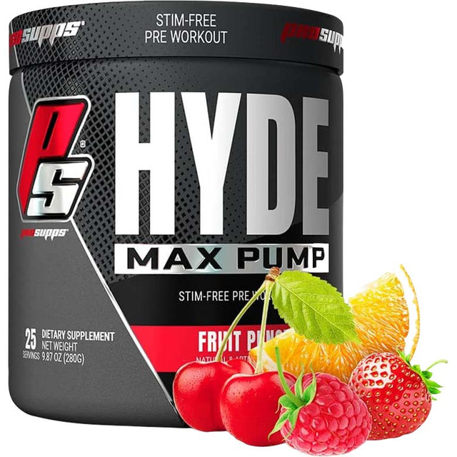 Pro Supps Hyde Max Pump, Fruit Punch, 25 - Pro Supps