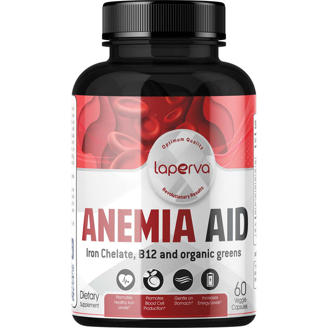 Laperva Anemia Aid, 60 Veggie Capsules - Laperva