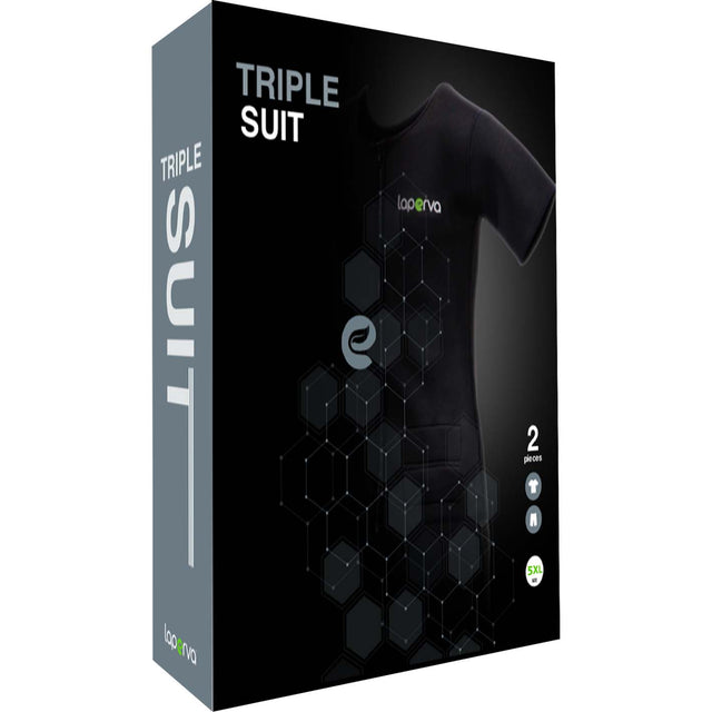 Laperva Triple Suit, Black, 5 XL - Laperva