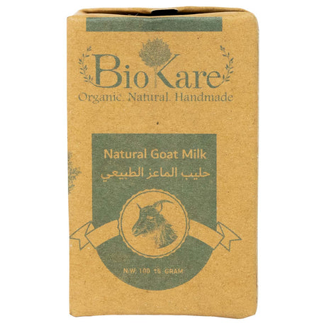 Organic Biokare Goat Milk Soap, 100 Gm - Biokare Organic