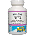 Natural Factors GABA, 100 mg, Chewable Tablets, 60 - Natural Factors