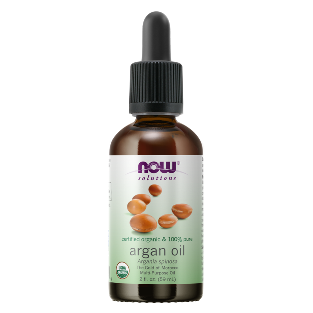 Now Organic Argan Oil, 59 ML - Now