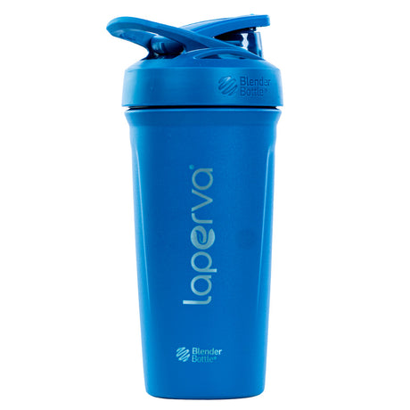 Laperva Stainless Steel Shaker Blender Bottle, Blue - Laperva