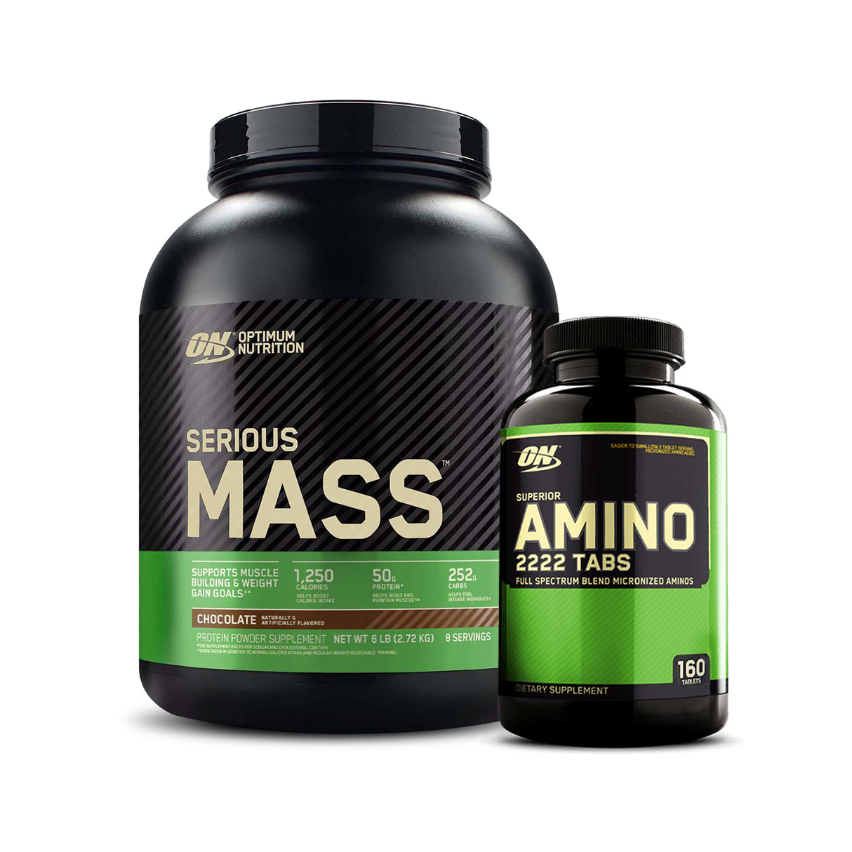 Optimum Nutrition Serious Mass, 6 LB, Chocolate Offer - Optimum Nutrition