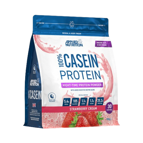 Micellar Casein Night Time Protein, Strawberry Cream, 900 Gm - Applied Nutrition - Applied Nutrition