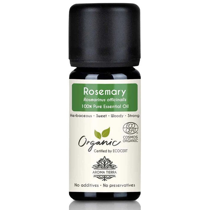 Organic Rosemary Essential Oil, Aroma Tierra, 10 ML - Aroma Tierra