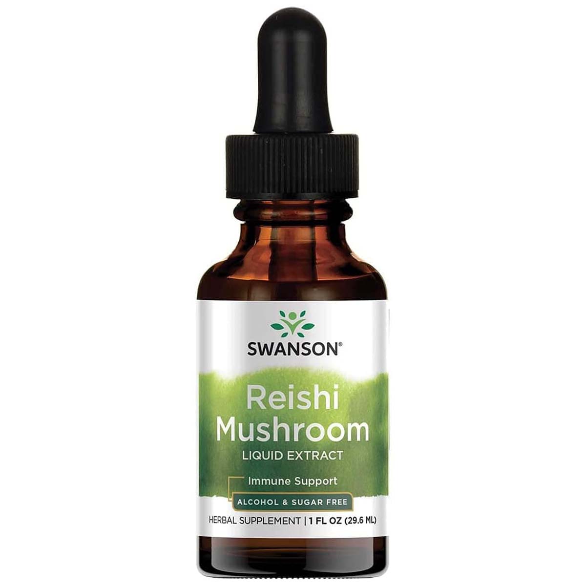 Swanson Reishi Mushroom Liquid Extract, 29.6 ML - Swanson