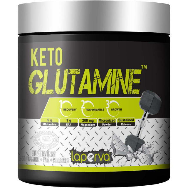 Laperva Keto Glutamine, Unflavored, 50 - Laperva