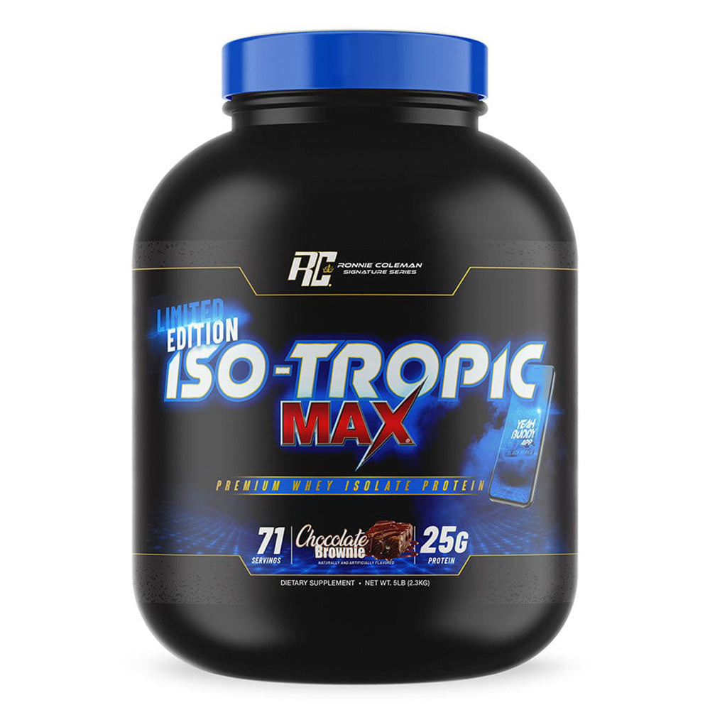 Ronnie Coleman Iso Tropic Max, Chocolate, 5 LB - Ronnie Coleman